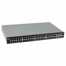 БУ Коммутатор Cisco SB SF300-48, 48 x 10/100 + 2 x combo Gigabit SFP + 2 x 10/100/1000