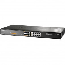 Used Managed Switch Planet FNSW-1608PS, Layer 2, 16 x 100mbit (8 PoE)
