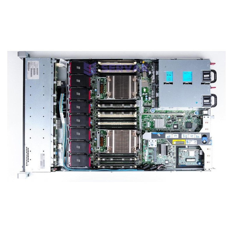 Used Server 1U HP Proliant DL360p Gen8 (8x2.5") 2 x E5-2603, 64Gb DDR3, HDD, 4 x Lan, 2 x 460W