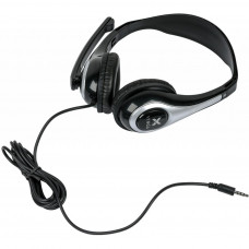 Used Headphones with microphone Vinga HSM035B Black-Silver (HSM035B)