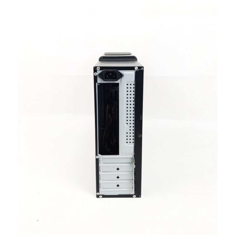 Used Case Logicpower S602 BS Slim, card reader, 2xUSB2.0, 2xUSB3.0, Black, Without PSU