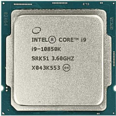 БУ Процесор s1200 Intel Core i9-10850K, 3,6-5,2 МГц, 10-20 core, Intel UHD Graphics 630, 95W