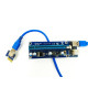 БУ Райзер PCI-EX, x1-x16, 4-pin Molex, 6-pin, USB 3.0 AM-AM 0.6 м