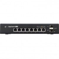 БУ Комутатор керований Ubiquiti EdgeSwitch 8-150W (ES-8-150W) Layer 3, 8 x Gigabit, 2 x SFP, PoE+