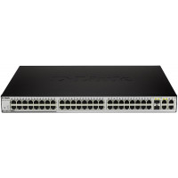 БУ Комутатор керований D-Link 48 x 100 mbit, Layer 2, 4 x Gigabit (2xGigabit/SFP)