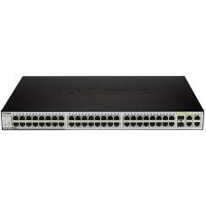 БУ Комутатор керований D-Link 48 x 100 mbit, Layer 2, 4 x Gigabit (2xGigabit/SFP)
