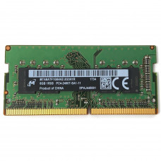Used RAM 8 GB, DDR4, for laptops, Micron (2400 MHz, 1.2 V, CL17, MTA8ATF1G64HZ-2G3H1R
