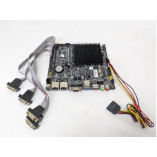 Used Motherboard Celeron Quad J1900 (DDR3 SODIMM, VGA, HDMI, COM, mSATA, M.2, 12v)