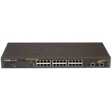 БУ Комутатор керований D-Link DES-1226G Smart, 24 x 100 mbit, 2 x Gigabit/SFP combo