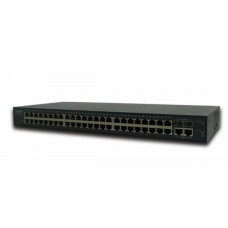 Used Unmanaged switch Planet FGSW-4840S, 48 x 100 mbit, 2 x Gigabit/SFP combo