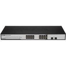 БУ Комутатор керований D-Link DGS-1216T D1G, Smart, 14 x Gigabit, 2 x Gigabit/SFP combo