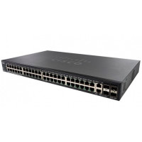 БУ Комутатор керований Cisco SG350X-48, Layer 3, 48 x Gigabit, 2 x 10Gigabit/SFP+, 2 x SFP+