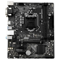 БУ Материнская плата s1151, MSI H310M PRO-VDH PLUS (2xDDR4, Intel H310, PCI-Ex16x1, VGA, DVI, HDMI,