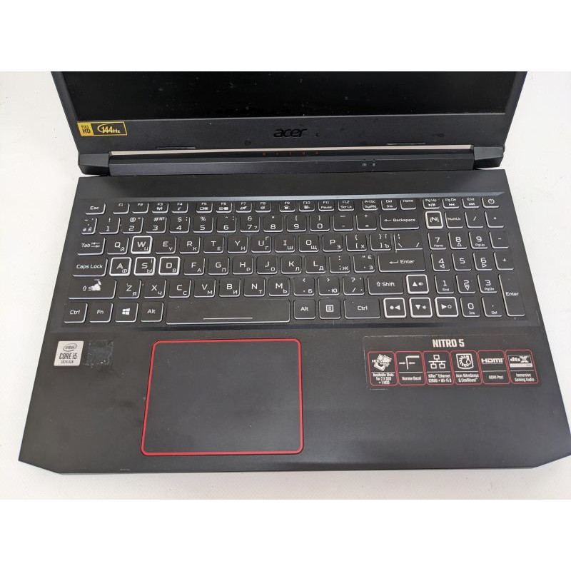 Уценка! БУ Ноутбук 15.6" Acer Nitro 5515, Core i5-10300H (2.5 ГГц) 16GB DDR4, Intel UHD, 256GB SSD