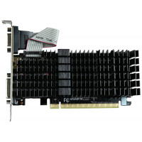 БУ Відеокарта Gigabyte GeForce GT710 (1 ГБ, GDDR3, 64 біт, 954/1600 МГц, VGA, DVI, HDMI, GV-N710SL-2