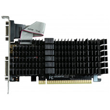 БУ Відеокарта Gigabyte GeForce GT710 (1 ГБ, GDDR3, 64 біт, 954/1600 МГц, VGA, DVI, HDMI, GV-N710SL-2