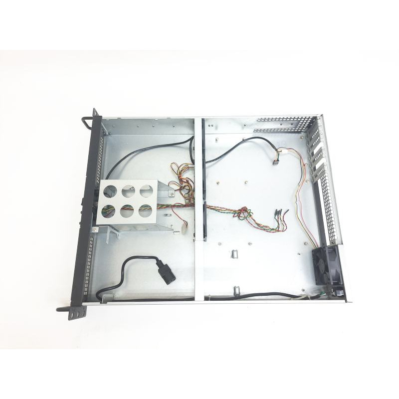 Used Case for server 2U Chieftec UNC-210, 573x482x89mm, ATX, 3x80mm, without PSU