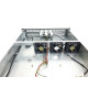 Used Case for server 2U Chieftec UNC-210, 573x482x89mm, ATX, 3x80mm, without PSU