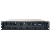 Used Case for server 2U Chieftec UNC-210, 573x482x89mm, ATX, 3x80mm, without PSU
