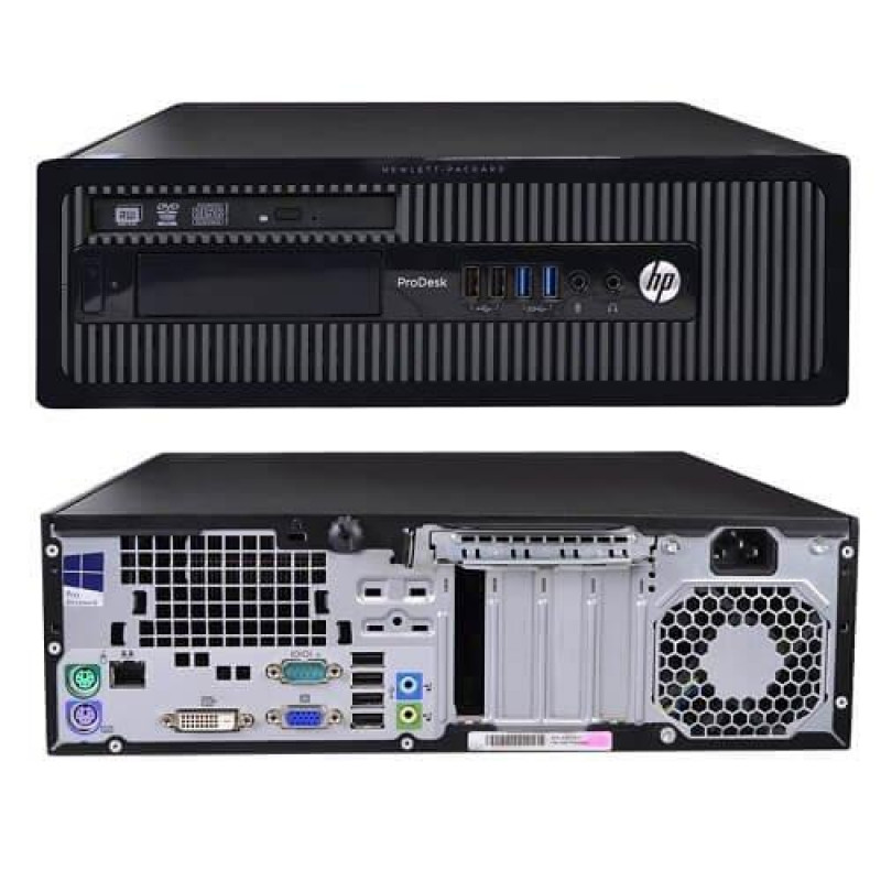 БУ Компьютер HP Prodesk 400 G1 SFF, Intel Core i5-4570 (3.2 ГГц), 8Gb DDR3, 120Gb SSD