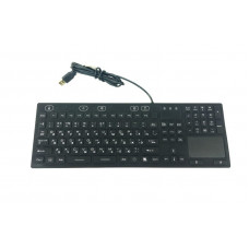 БУ Промислова IP68 захищена клавіатура X-KEY X-TP114SD із силікону із сенсорною панеллю