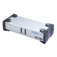 БУ KVM перемикач Aten CS-1762, до 2 пристроїв DVI, USB, аудіо