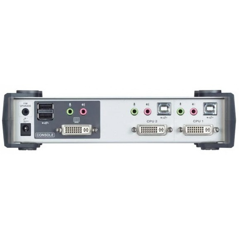 БУ KVM перемикач Aten CS-1762, до 2 пристроїв DVI, USB, аудіо