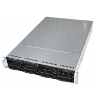 БУ Корпус для сервера 2U Supermicro 825TQ-R740LPB (8x3.5") 437x647x89мм, EATX, 2 х 740W