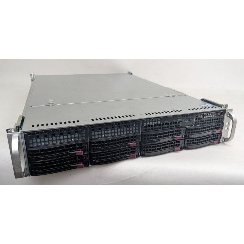 БУ Корпус для сервера 2U Supermicro 825TQ-R740LPB (8x3.5") 437x647x89мм, EATX, 2 х 740W