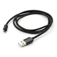 Cable Vinga USB 2.0 AM to Micro 5P 1m nylon black