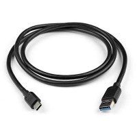 Кабель Vinga USB 3.0 Type-C to AM 1 m black