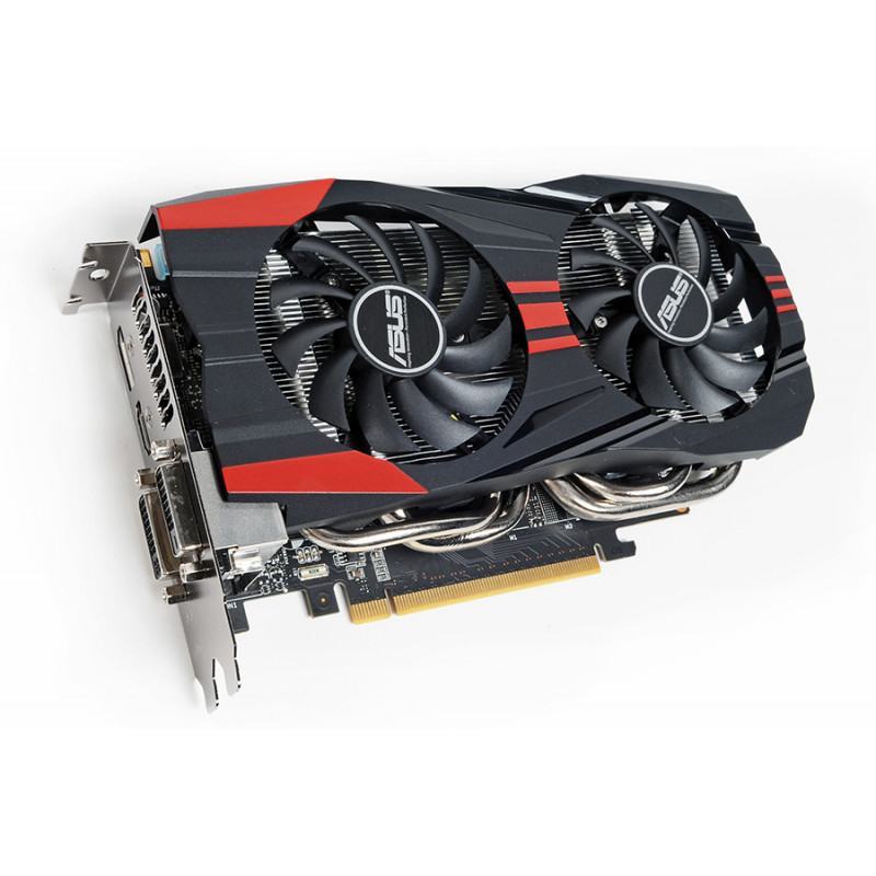 БУ Видеокарта ASUS GeForce GTX 760 (2 ГБ, GDDR5, 256 бит, 1006