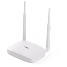 Used Wireless router Vinga WR-N300 v2, 802.11n, 300 Mbps, 2.4 GHz, 4 x Lan 100 Mbps