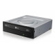 LG Optical Drive (SATA, GH24NS70, DVD-RW, Black)