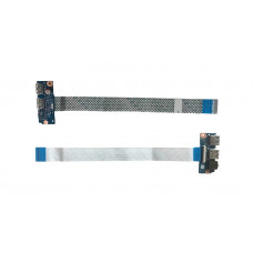 БУ Плата з роз`ємами USB Jack для ноутбука Lenovo IdeaPad 300-17ISK (NS-A493)