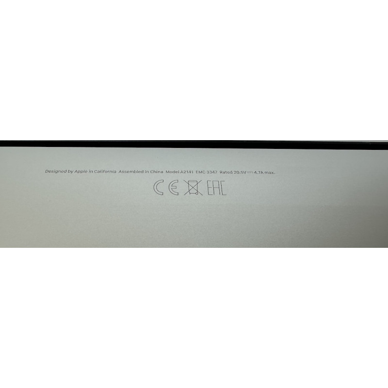 БУ Ноутбук 16" Apple MacBook Pro 2019 (A2141), i9-9880H, 16GB DDR4, Radeon Pro 5500M (4 ГБ), 1TB SSD