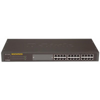 Used Managed Switch D-Link DES-1024R+, Layer 2, 24 x 100mbit