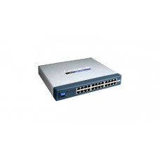 Used Switch unmanaged Linksys (Cisco), 24 x 100 Mbit (SR224)