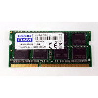 БУ Оперативна пам`ять 8 ГБ, DDR3L, для ноутбуків, Goodram (1600 МГц, 1.35 В/1.5 В, CL11, GR1600S3V