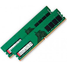 БУ Оперативна пам`ять 16 ГБ (2x8GB), DDR4, для ПК, Kingston (2400 МГц, 1.2 В, CL17, KVR24N17S8K2/16)