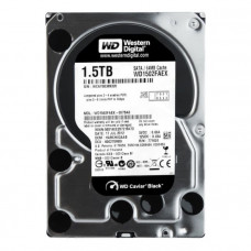 Used Hard drive 1.5 TB Western Digital (for PC, 3.5", 7200 rpm, 64 MB, SATAIII, WD1502FAEX)