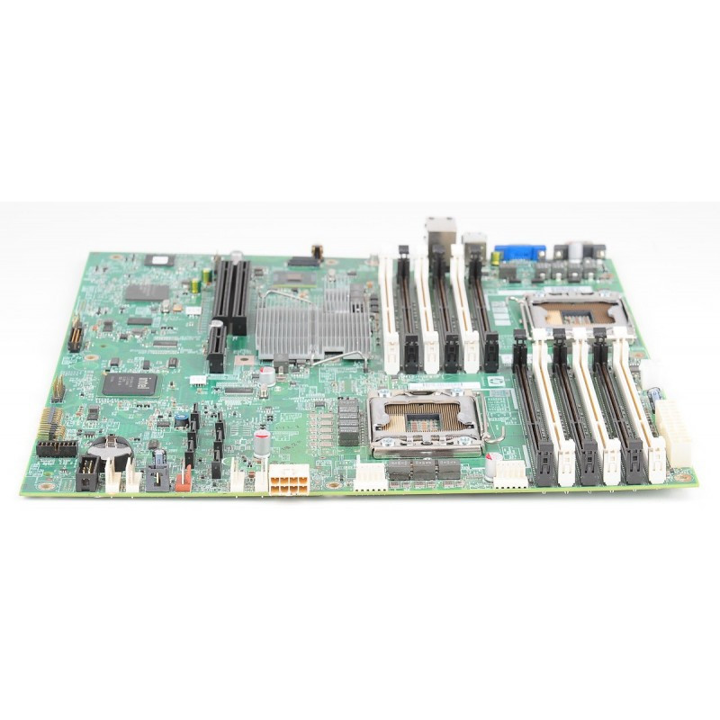 Used Motherboard for HP DL180 Gen6 server, s1366, 12xDDR3, 2xLAN, 2xUSB, VGA (594192-001)