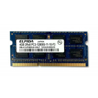 Used RAM 4 GB, DDR3, for laptops, Elpida (1600 MHz, 1.5 V, CL11, EBJ41UF8BDU0-GN-F)