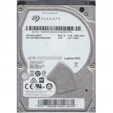 Used Hard drive 2 TB Seagate (for laptop, 2.5", 5400 rpm, 32 MB, SATAIII, ST2000LM003)