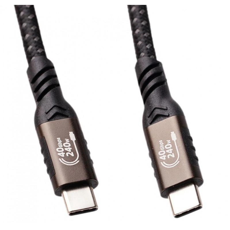Кабель Thunderbolt 4, Type C, 1.5 м (240W)