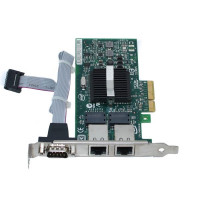 БУ Серверна мережева карта Intel PRO/1000 PT EXPI9402PTG2P20 (PCI-e x4, 2 x Gigabit, 1 x RS-232)