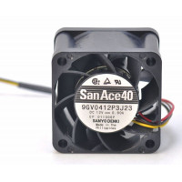 БУ Вентилятор для корпусу SanAce40 9GV0412P3J23, 40х40х28мм (12v 0.60a 4wire)