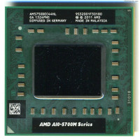 Used Laptop processor AMD A10-5750M (FS1 (FS1r2)/4x2.5GHz/2.3GT/s/4MB/35W/AM5750DEC44HL)