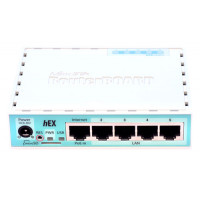 БУ Маршрутизатор Mikrotik RB750Gr3, 5xGbit, PoE in