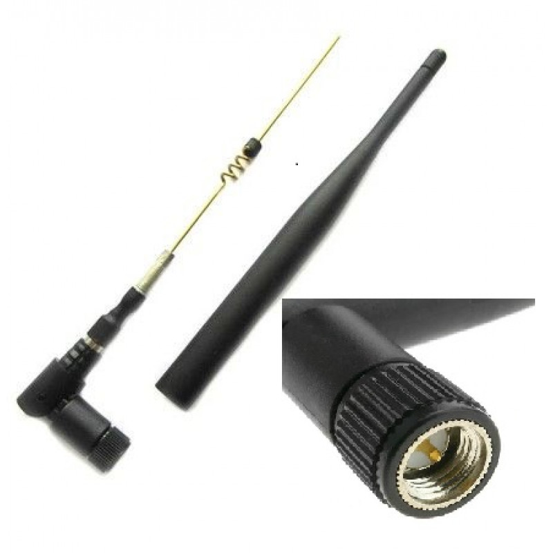 Wi-Fi antenna 2.4GH, 6dBi, SMA connector (male)